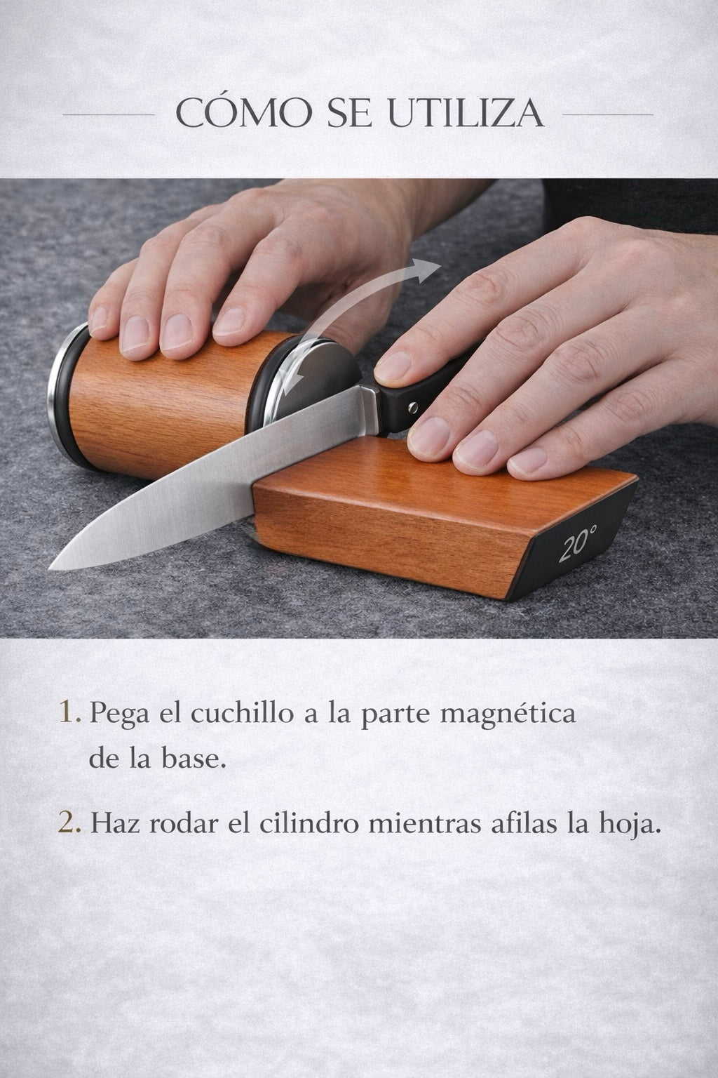 Sistema de Afilado Profesional ZAIRE® | Madera